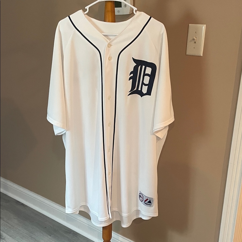 Majestic Rodriquez, Detroit Tigers White Jersey